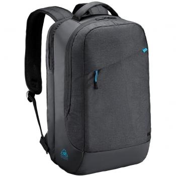 Mochila Mobilis 025029 para Portátil Informal de Poliéster en Color Negro