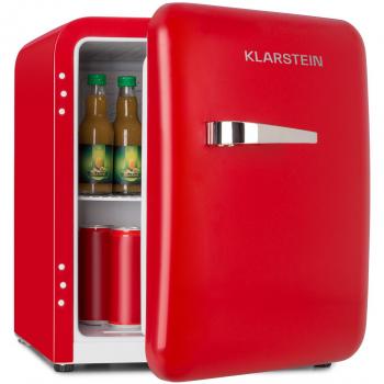 Mini Frigorífico Retro Klarstein Audrey 48L con 2 Niveles