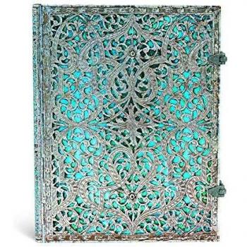 Libreta Rayada Ultra Maya Azul Paperblanks 240 Páginas