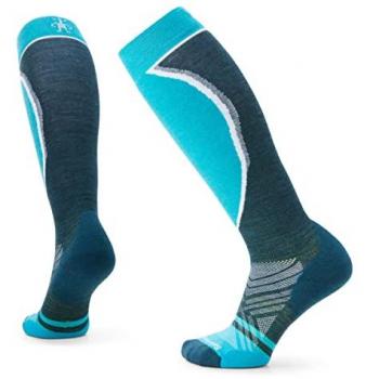 Smartwool Women's Long Ski Socks with Targeted Cushioning - Charcoal, Size Large