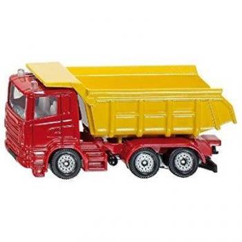 SIKU 1075, Camión con caja basculante, Metal/Plástico, Rojo/Amarillo, Caja basculante