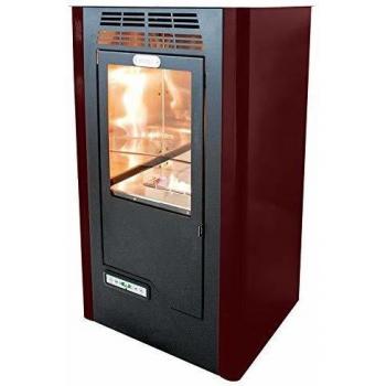 Tecno Air System Ruby Compact Independiente Bioetanol Negro, Burdeos - Estufa