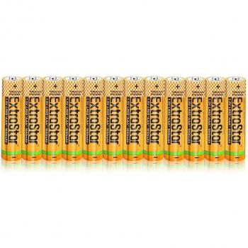 Pilas Alcalinas AAA de 1.5V - Pack Ahorro de 12 Unidades - Larga Duración Extrastar