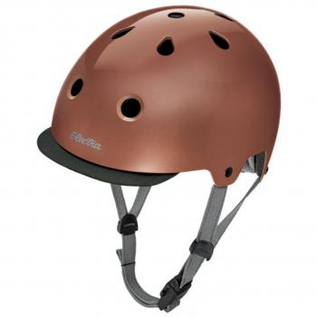 Electra Bicycle Electra Fahrrad Helm Solid Color Serie Fidlock ABS Innenpolster waschbar, EHelmetSC, Farbe Rose Gold, Größe S