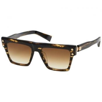 Balmain Paris Unisex Stylish Brown Sunglasses B-V BPS-121 54MM