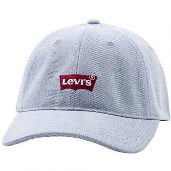Levis Footwear and Accessories Mid Batwing Denim-Iced Gorra, Azul