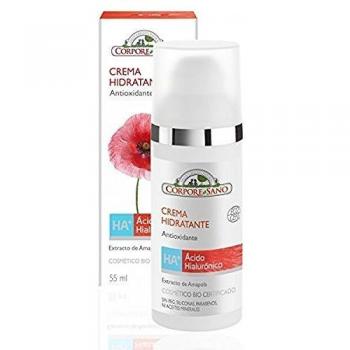 Crema Hidratante Antioxidante con Ácido Hialurónico Ecocert - Corpore Sano - 55 ml