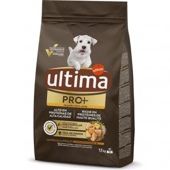 Ultima Dog Mini PRO+ con pollo - 2 x 1,1 kg - Pack Ahorro