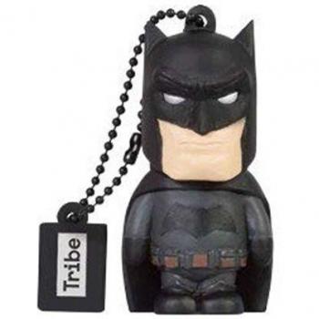 Tribe Warner Bros DC Comics Batman Movie - Memoria USB 2.0 de 8 GB Pendrive Flash Drive de goma con llavero, negro