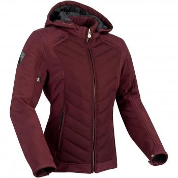 Chaqueta de Moto para Mujer Segura Natcho Ciruela