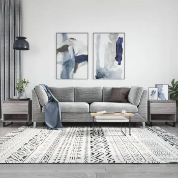 Mesas de centro 2 piezas Sonoma gris 50x46x50cm madera multicapa vidaXL