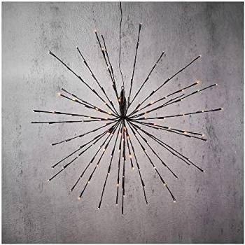 Guirnalda decorativa estilo fuegos artificiales blanco cálido ø70cm