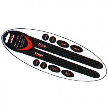 Setlaz Kettenstrebenschutzaufkleber-2084531000 Protector de Cadena, Negro, Talla única