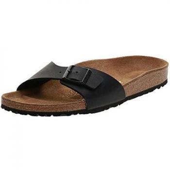 Birkenstock Madrid Unisex-Adults' Sandals Black