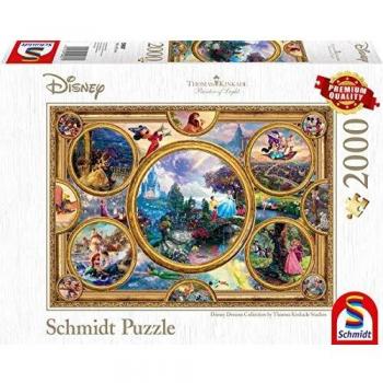 Schmidt Spiele Thomas Kinkade Disney Dreams Collection 2000-Piece Puzzle