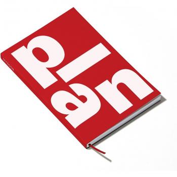 Planificador Perpetuo Mes a la Vista Octagon Design Rojo