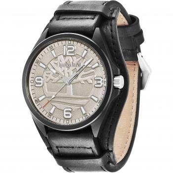 Timberland Men's Watch XL Analogue Quartz Sebbins Leather TBL,14117JSB / 61