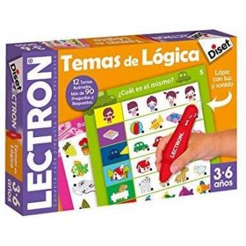 Diset - Lectron Lapiz Temas De Logica, Juego educativo de asociar preguntas y respuestas a partir de 3 años