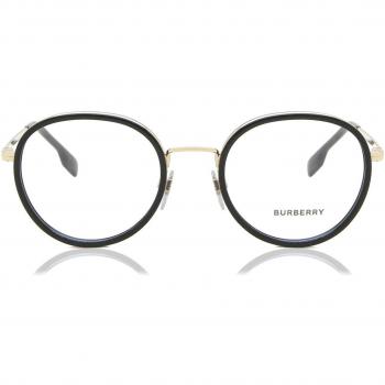 Burberry BE1358D Asian Fit 1109 Men's Eyeglasses Black Size 51 (Frame Only) - Blue Light Block Available