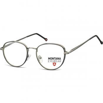 Montana Eyewear MM589 Armazones para Hombre Grises con lentes recetados de 52 mm