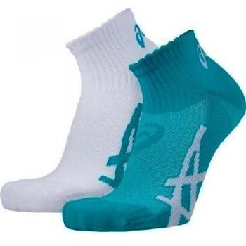 Asics 2PPK Womens Sock - Calcetines para mujer, color azul, talla 39-42