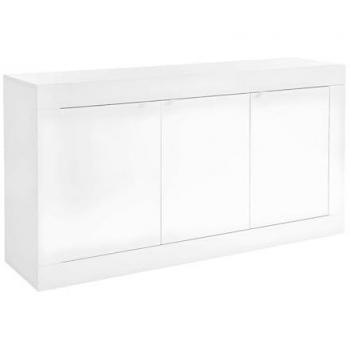 Aparador COMETE - 3 puertas - Blanco lacado