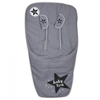 Babyline Stars 5000606 Funda Universal para la Silla de Paseo, Gris Jaspeado