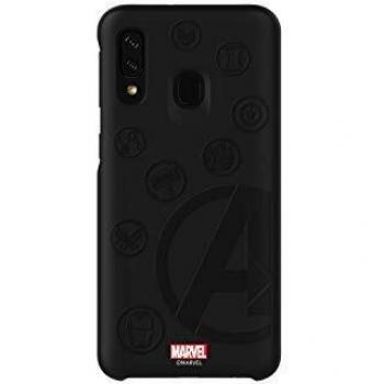 Funda rígida Samsung Galaxy A40 de 15 cm (5.9 pulgadas) color negro Avengers 4