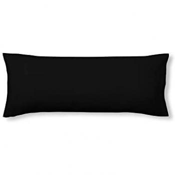 Funda de Almohada Harry Potter 100% Algodón Negra 45 x 125 cm
