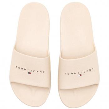 Chanclas Tommy Hilfiger Tjm Basic Slide Hombre Beige EM0EM01519