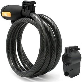 Meetlocks Bloqueo de cable en espiral, Pies Dia.12mmx5