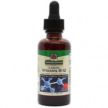 Nature's Answer Liquid Vitamin B-12 with Natural Flavors - 60ml