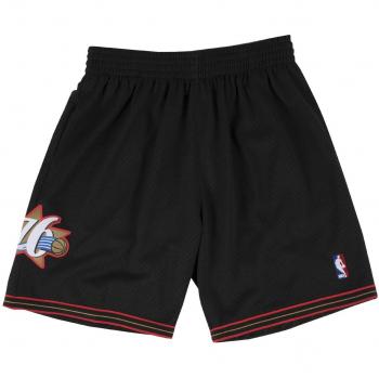 Mitchell & Ness NBA Philadelphia 76ers Swingman Shorts - Black, Size 2XL