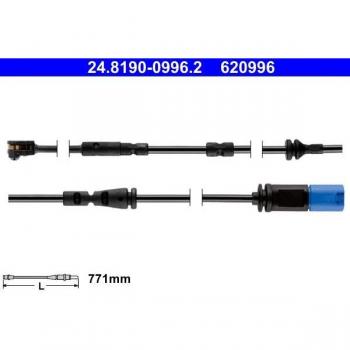 Indicador de desgaste ATE 24.8190-0996.2 y pinza de freno ATE 24.3347-7005.5