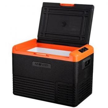 Muvip Nevera Portátil de Compresor 40L - Protección Batería Vehículo - Rango Temperatura -20º/+20ºC - Conexión 12/24/220V - Compres