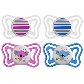 Chicco Chupete Physio Light Lum 16 con Tetina Anatómica para Bebés de 6 a 16 Meses