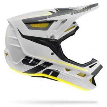 100% Aircraft DH - Casco de Bicicleta - Incl. MIPS Gris/Blanco Contorno de la Cabeza L|59-60cm 2019