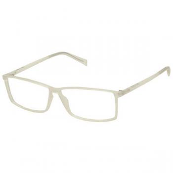 Italia Independent II 5563S 012.000 Men's Eyeglasses White Size 55 - Frame Only, Blue Light Block Available