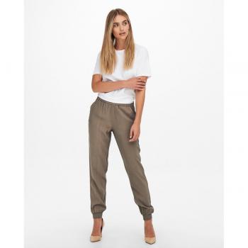 Pantalón Mujer Only Modelo Kelda-Emery Pull-Up Color Tostado