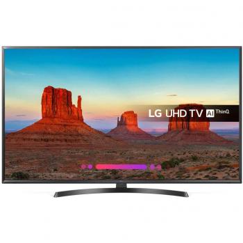 LG 50UK6470PLC - Smart TV LED de 50 con Resolución 4K UHD, HDR 10/HLG, DVB-T2/C/S2, Google Assistant Integrado y Conectividad HDMI y USB
