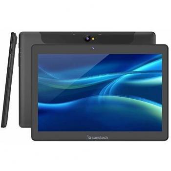 Sunstech - Tablet 10.1 de 32GB con 3G, Procesador Quad Core y Dual SIM SO: Android 8.1, Color Negro