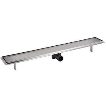 vidaXL Desagüe Lineal de Ducha 930x140 mm Flujo 40 L/min Acero Inoxidable