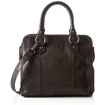 SansibarSansibar - Bolsa de Asa Superior Mujer
, color Negro, talla 30x26x14 cm