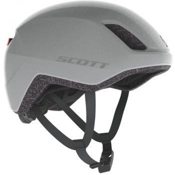 Casco de ciclismo urbano Scott Il Doppio gris plateado - S