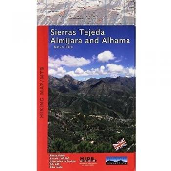 Map Sierras de Tejeda, Almijara y Alhama. Trekking Map. Escale 1:40.000. Editorial Penibética. English Edition.