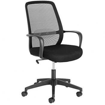 Kave Home Melva - Silla de oficina, color negro
