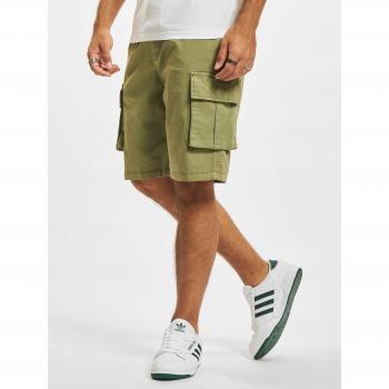 Olive Men's Drawstring Cargo Shorts