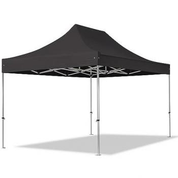 Carpa Plegable 3x4.5m Profesional Aluminio 40mm PES 800 Negra