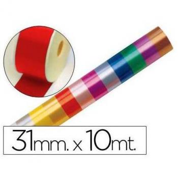 Cinta Fantasía 10 mt x 31 mm Rojo