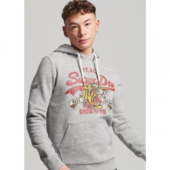 Sudadera de hombre con capucha y logotipo Vintage Narrative